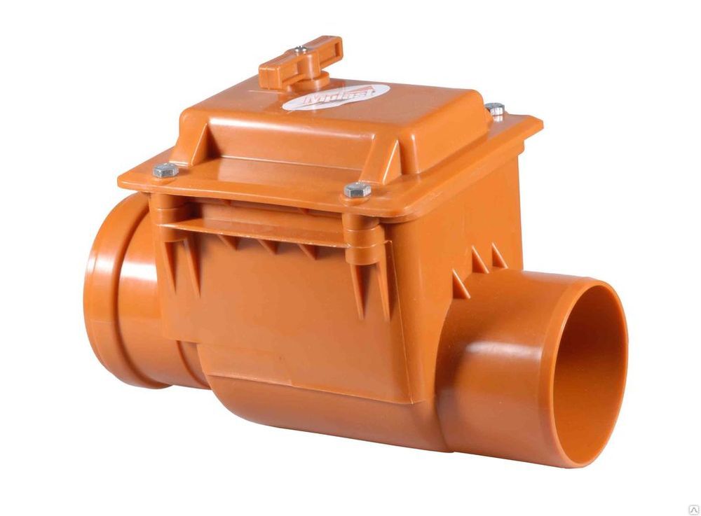 Клапан запорный для канализации "БИПЛАСТ" ф110 мм