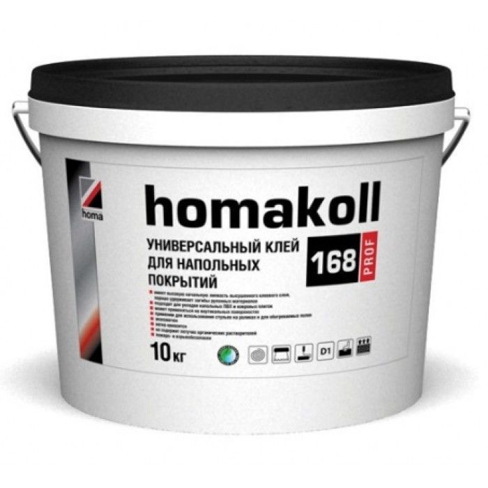 Клей для линолеума Homakol Хомакол (Россия) 168 Prof-10кг