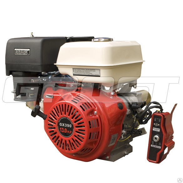 GROST Двигатель бензиновый GX 390 E (V тип) (короткий конус)