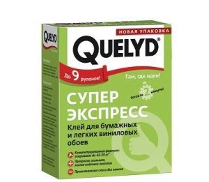 Клей обойный "СУПЕР ЭКСПРЕСС" 0,25 кг QUELYD