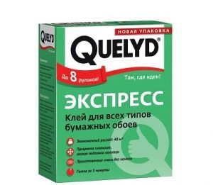 Клей обойный "ЭКСПРЕСС" 0,25 кг QUELYD