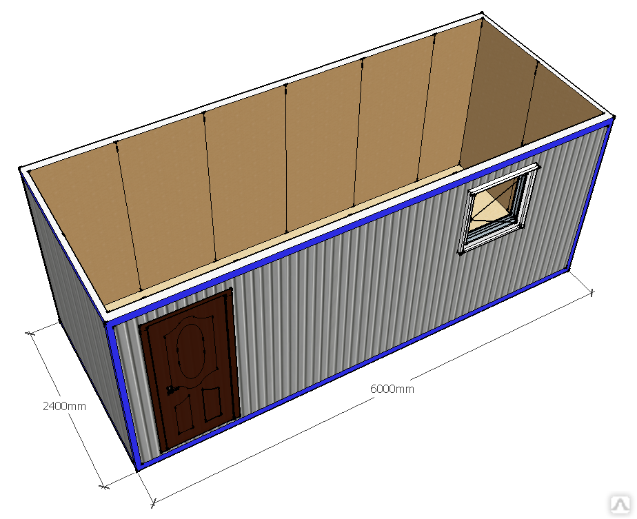 Строительный вагончик бытовка размеры. Бытовка металлическая (Тип БК-00 6,0х2,4х2,5м). Блок-контейнер БК-6, 6х2,45х2,45 м. Блок-контейнер 6,0х2,4х2,5 (УТ.100мм). Высота бытовки 6х2.4.
