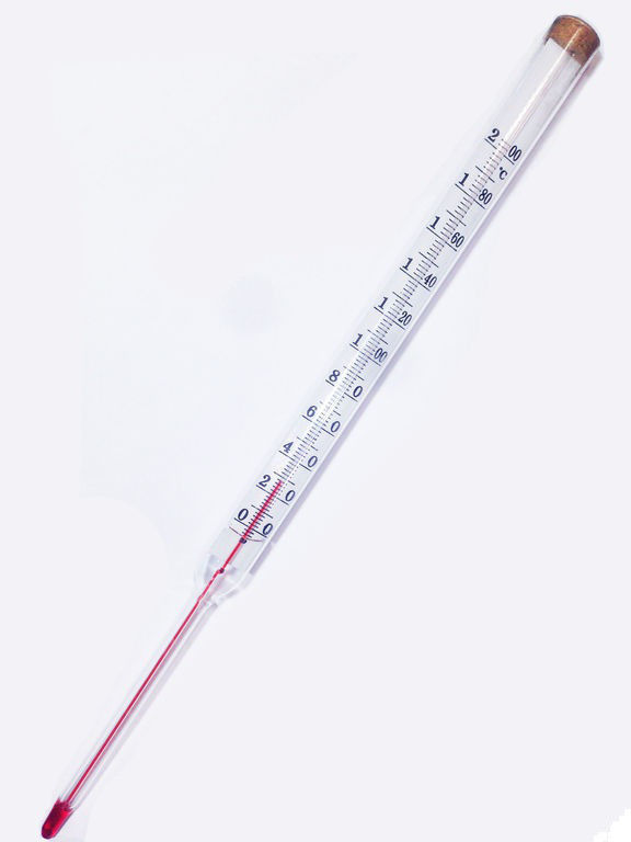 Термометр стеклянный жидкостной ТТЖ-М (0...100 С)