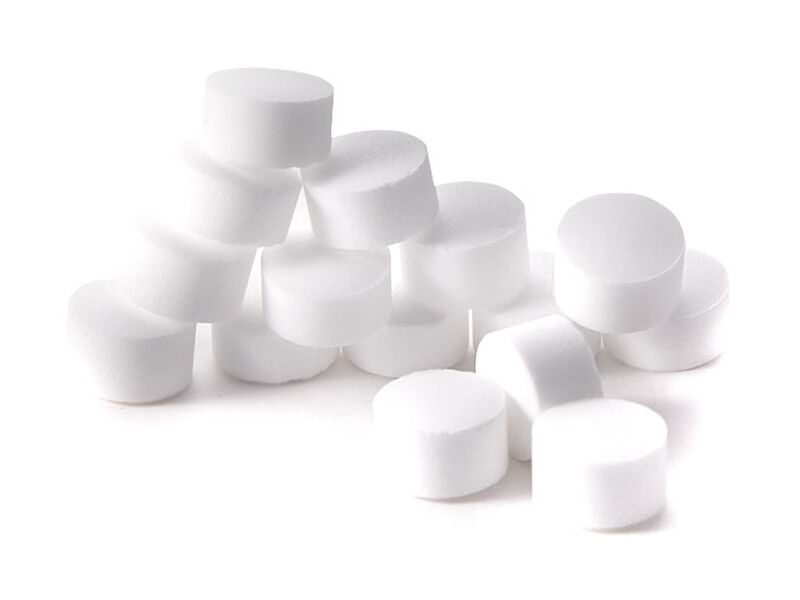 Соль техническая таблетированная в мешках по 25 кг