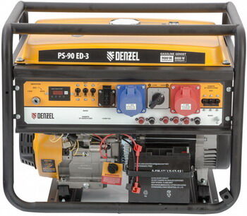Электрический генератор и электростанция Denzel 946944 PS 90 ED-3