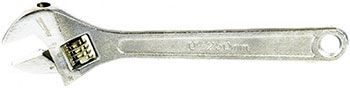 Ключ разводной Sparta 250 мм хромированный 155305