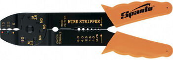 Щипцы Sparta 177505 210 мм для зачистки электропроводов и обжима контактных клемм 1 5–6 5 мм