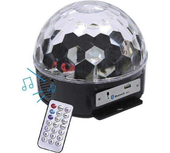 Дисколампа светодиодная с MP3 КОСМОС KOCNL-EL145