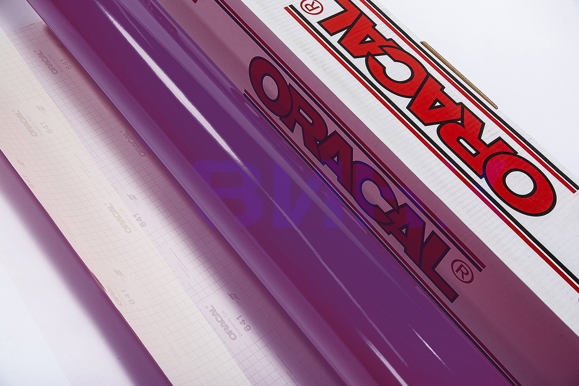 Пленка самоклеящаяся мономерная Oracal 641 G 040 1*50 м фиолетовая, глянцевая