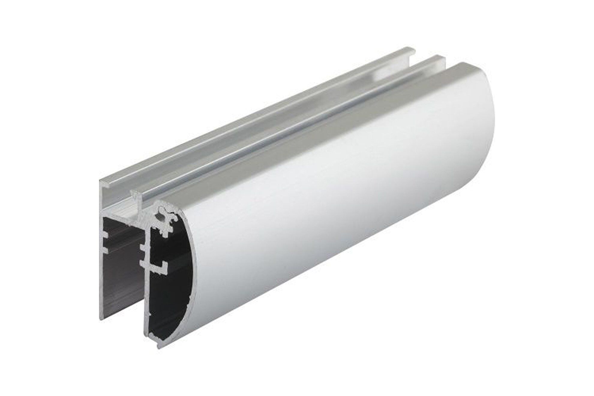 Профиль SV1-30 серебро мат., для световых коробов (крышка и основание, паз 10 мм) 3,0 м