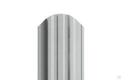 Штакетник Trapeze NormanMP 0,5 мм Белый алюминий 