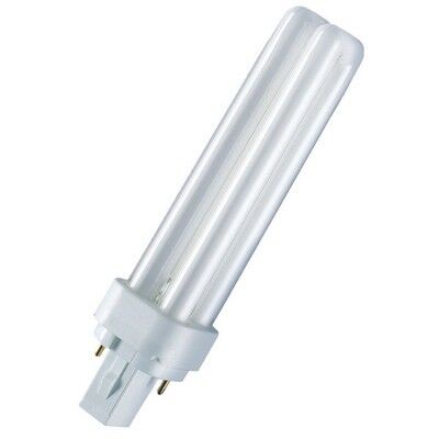 Лампа люминесцентная компактная OSRAM DULUX D 18W/21-840 G24d-2 4050300012056
