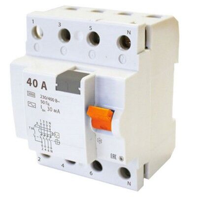 Выключатель дифференциального тока (УЗО) ВД1-63 4P 40А/30мА