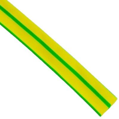 Трубка термоусаживаемая ТУТ 40/20 желто-зеленая