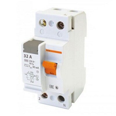 Выключатель дифференциального тока (УЗО) ВД1-63 2P 32А/30мА