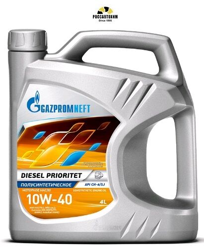 Масло моторное Gazpromneft Diesel Prioritet 10w40 4л