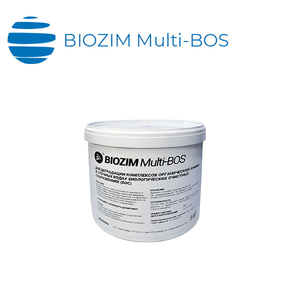 Препарат для очистки сточных вод BIOZIM Multi-BOS