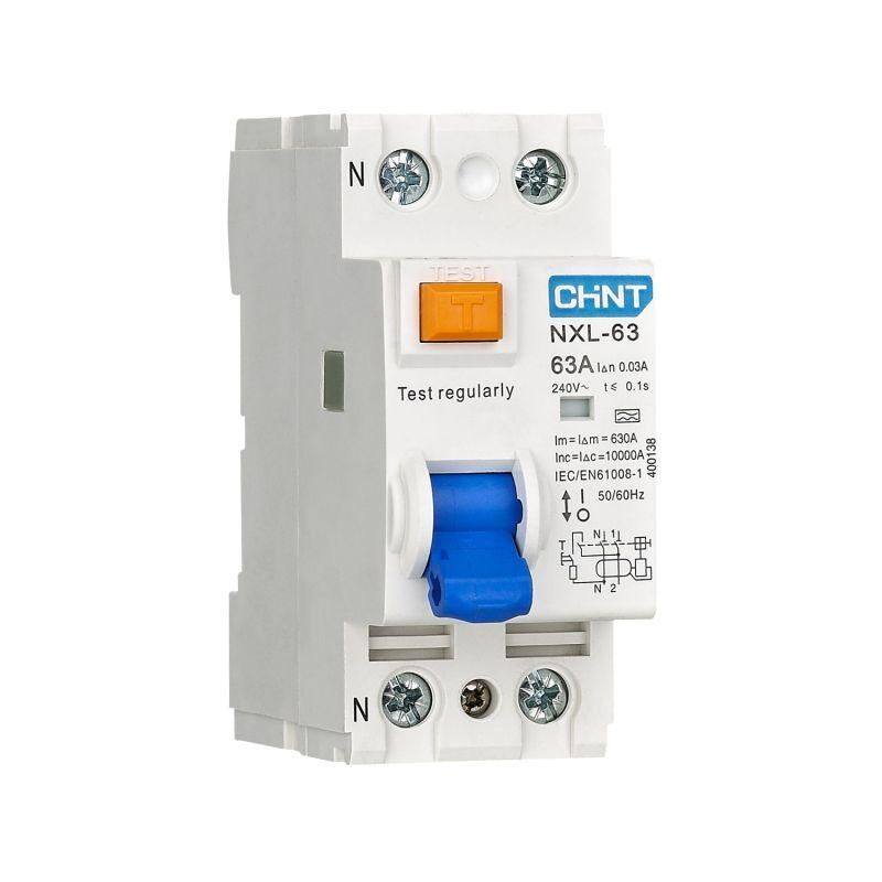 Выключатель дифференциального тока (УЗО) 1п + N 25А 30мА тип AC 6кА NXL-63 (R) CHINT 280721