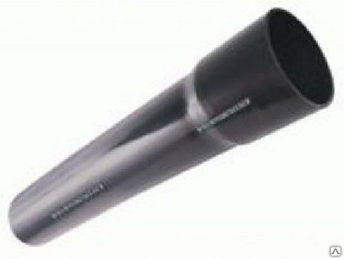 Трубы напорные ПВХ с раструбом под клеевое соединение (3 м) 110х4,2 мм ...