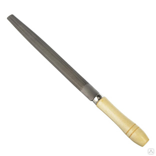 Напильник полукруглый Ермак 200 мм с деревянной ручкой, 645-033 #1