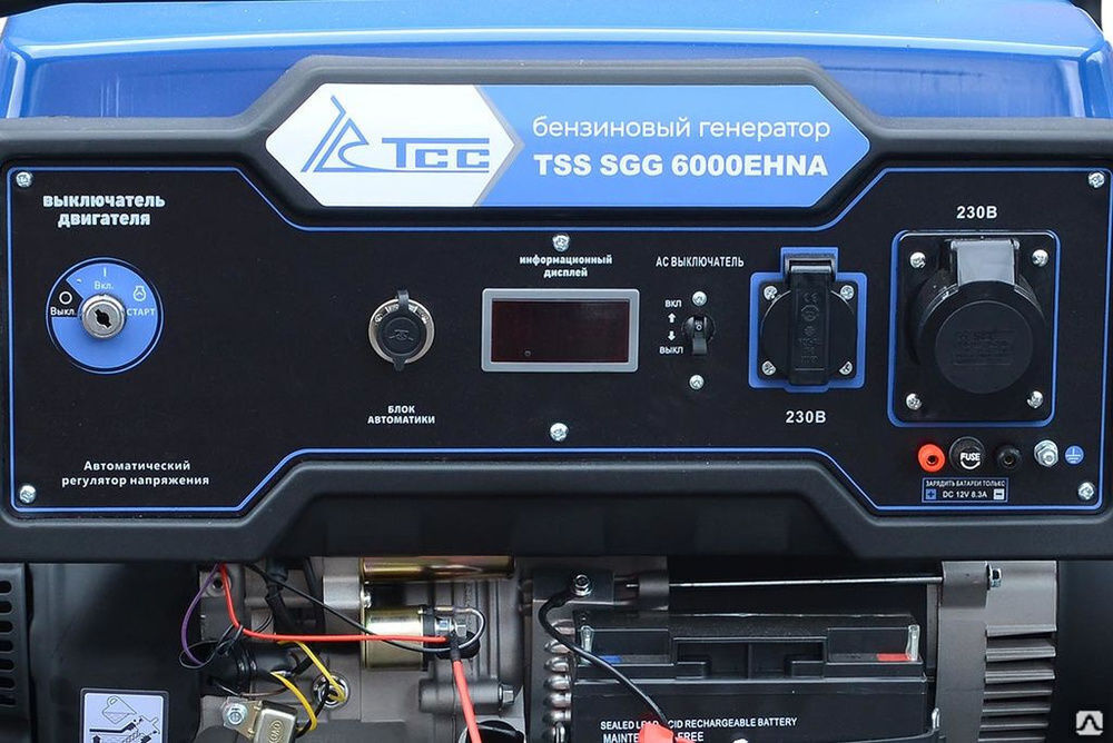 Бензогенератор TSS SGG 6000EHNA с АВР 5
