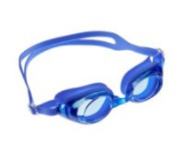 Очки для плавания, серия "Регуляр", синие, цвет линзы - синий