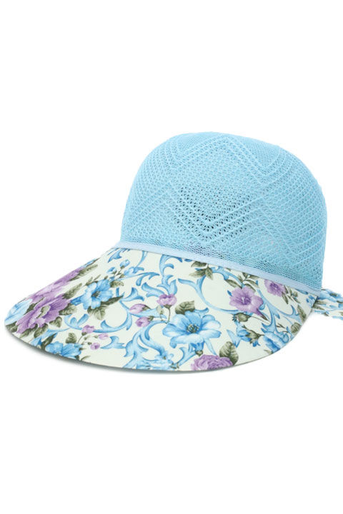 Шляпа женская AN Розы (голубой)