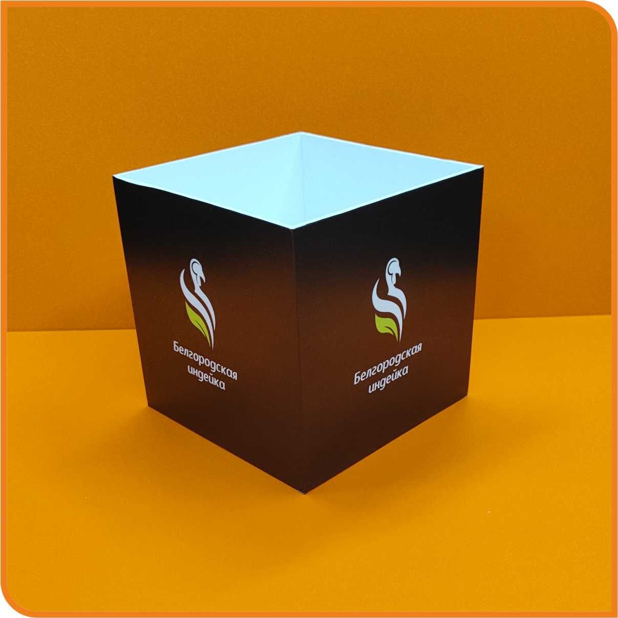 Изготовление пластмассовых коробок для чеков с логотипами 1