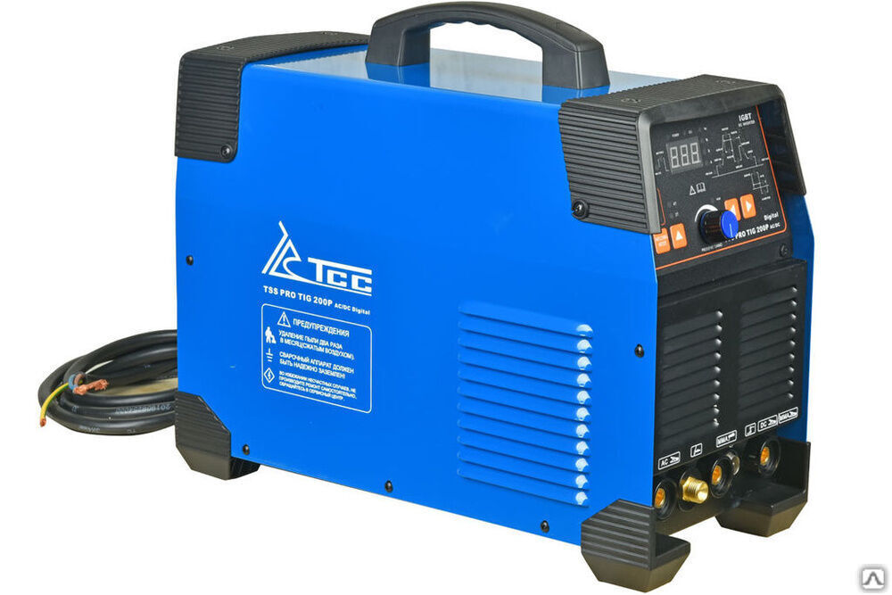 Аппарат TIG сварки алюминия TSS PRO TIG/MMA 200P AC/DC Digital 1