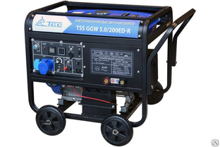 Инверторный бензиновый сварочный генератор TSS GGW 5.0/200ED-R #1