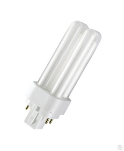 Лампа люминесцентная компактная DULUX D/E 18Вт/830 G24q-2 OSRAM 4099854122354 LEDVANCE 