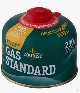 Газ для плитки Standard TBR-230 резьбовое соединение 