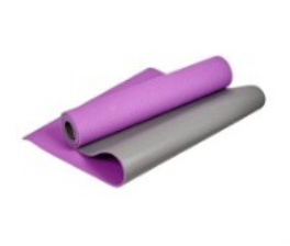 Коврик для йоги и фитнеса Bradex SF 0689, 190*61*0,6 см, двухслойный фиолетовый