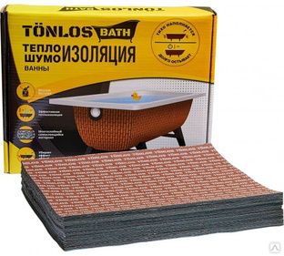 Теплошумоизоляция для ванны TONLOS BATH (515x410x80мм) #1