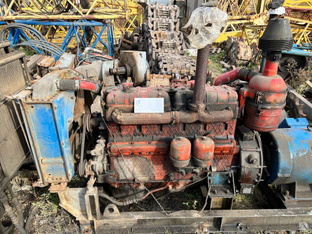 Двигатель А-01 в сборе на гусеничный кран РДК-250 б/у #1