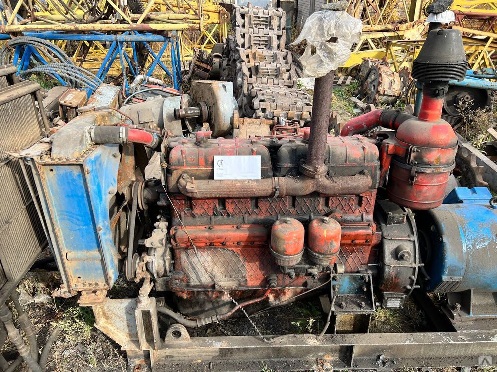 Двигатель А-01 в сборе на гусеничный кран РДК-250 б/у