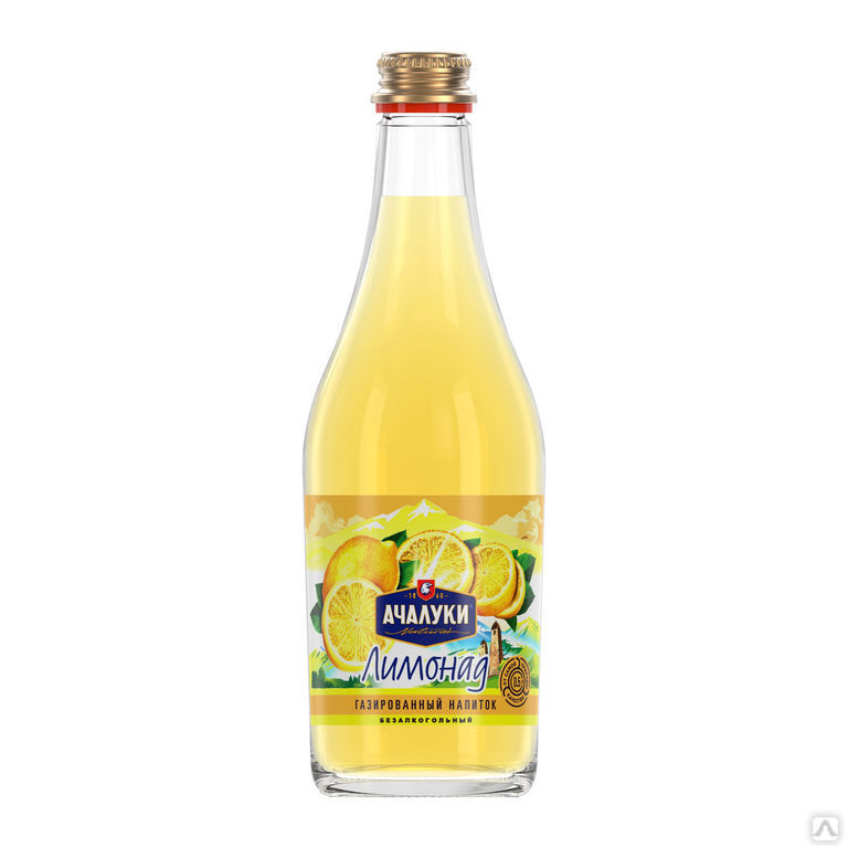 Газированный напиток "Лимонад" стекло 0.5 л