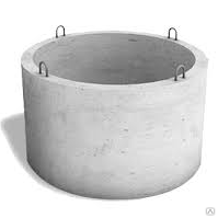 Кольцо бетонное стеновое колодца КС 10.6 1000x1160 мм 590 мм 0,4 т серия 3.900.1-14 