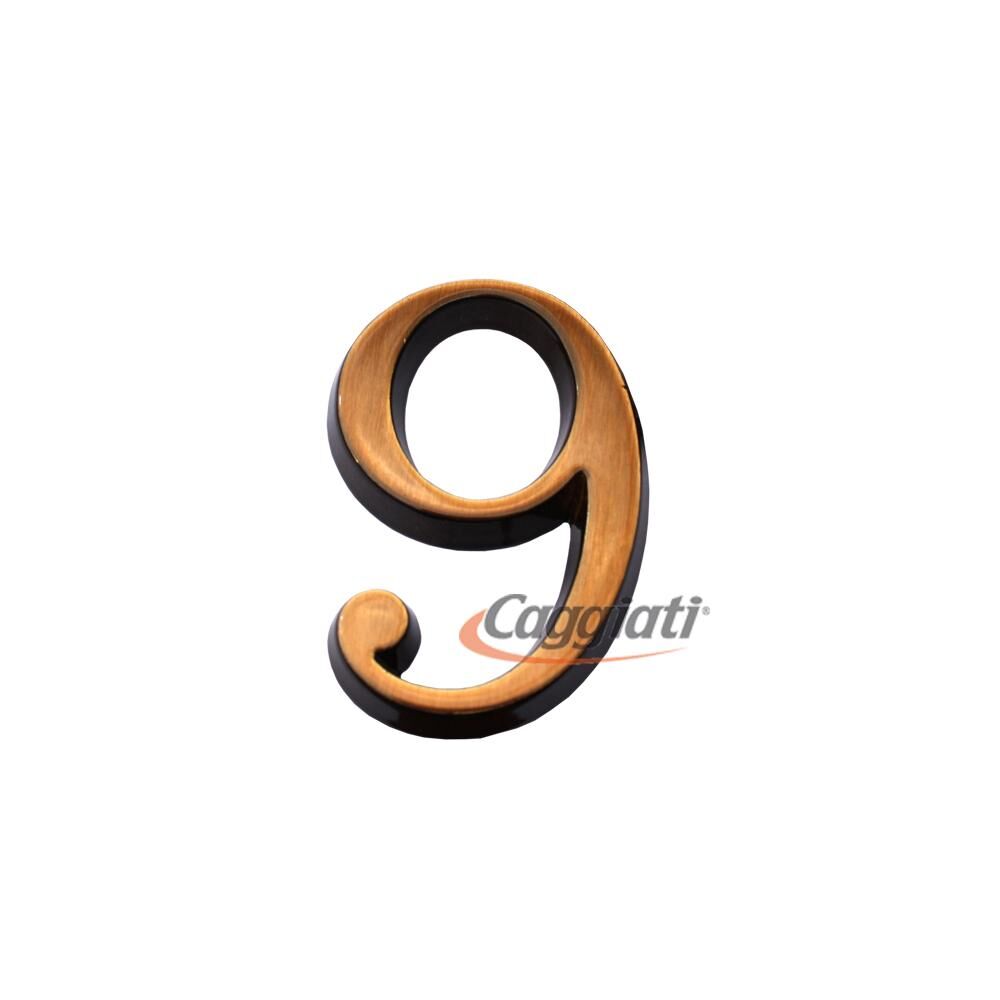 Цифра 9 (высота 3 см) CAGGIATI