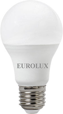 Лампа светодиодная Eurolux LL-E-A60-13W-230-4K-E27 (груша 13Вт нейтр. Е27)