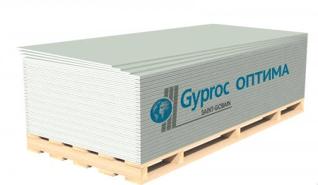 ГКЛ Гипрок Оптима УК 2800 х1200х12,5 мм (1уп=50 шт) GYPROC