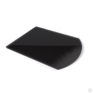 Лист стеклянный напольный BLACK (СП-5) 1100х850х8мм Огнеупорные материалы и изделия 