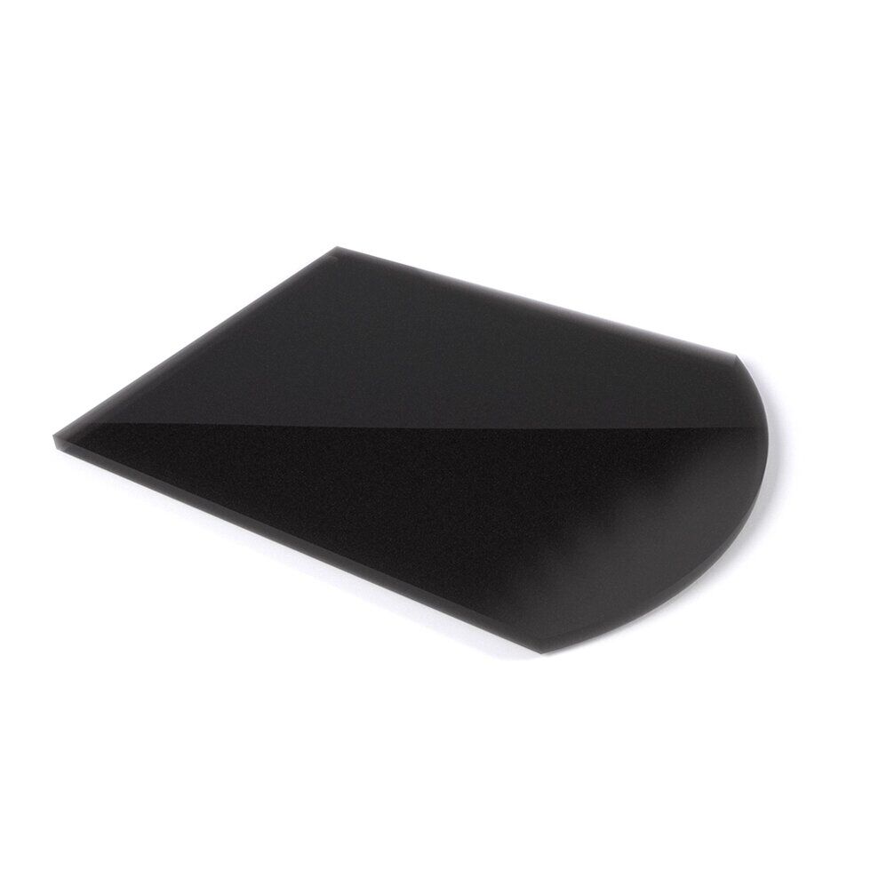 Лист стеклянный напольный BLACK (СП-5) 1100х850х8мм Огнеупорные материалы и изделия