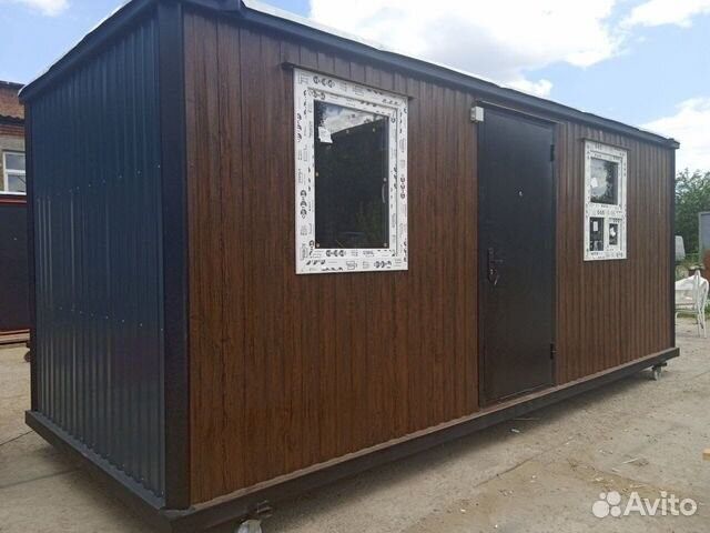 Вагончик бытовка 6х2,4х2,5 м с электрикой купить в Ростове-на-Дону от БЫТОВКА РнД