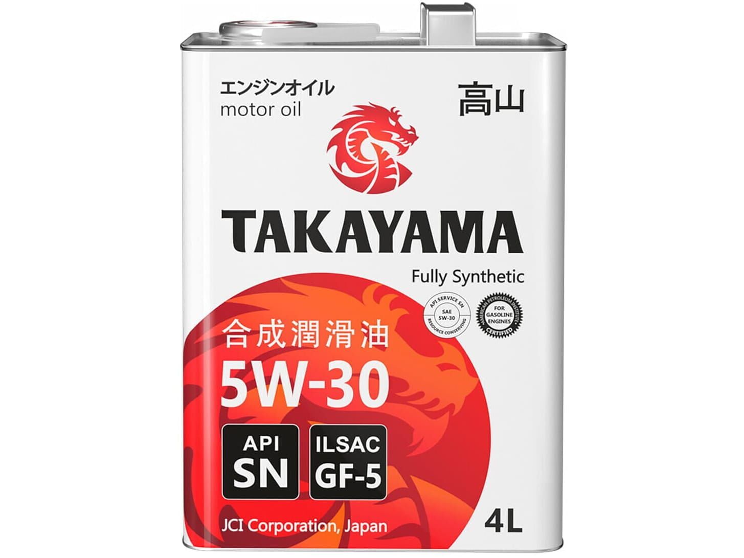 Масло моторное Takayama 5W-30, 4л