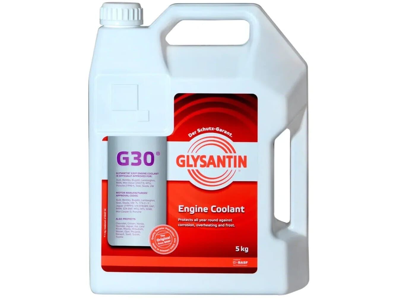 Антифриз AMV Glysantin G12+ G30 красный, 5кг