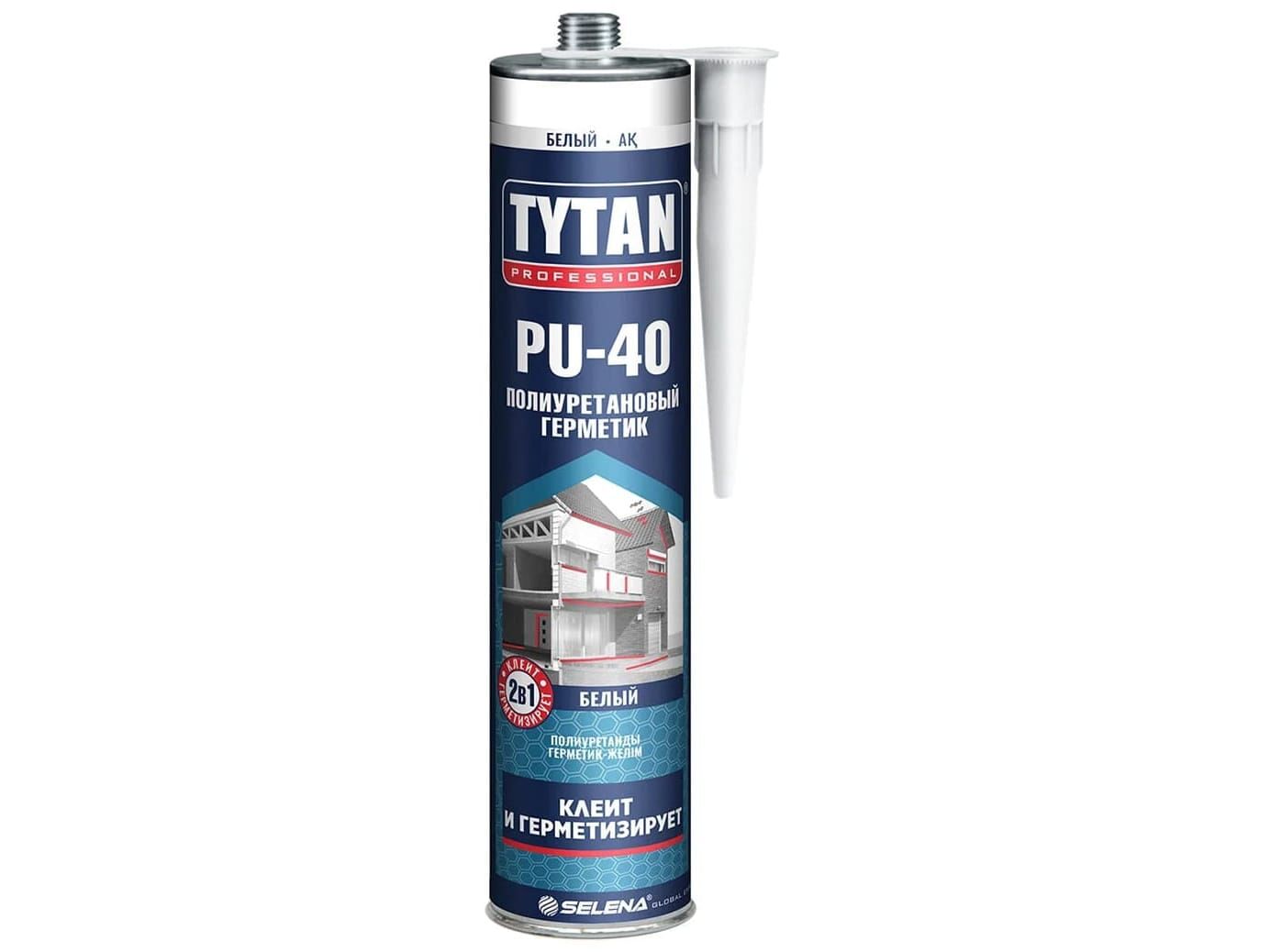 Герметик полиуретановый Tytan Professional PU 40 белый, 310мл