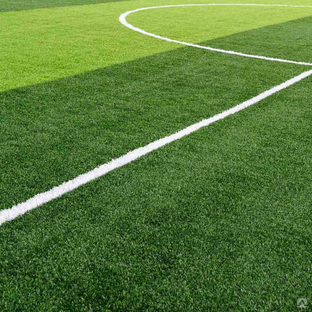 Спортивная искусственная, искусственный газон для футбола, спортивной площадки трава 50 мм 