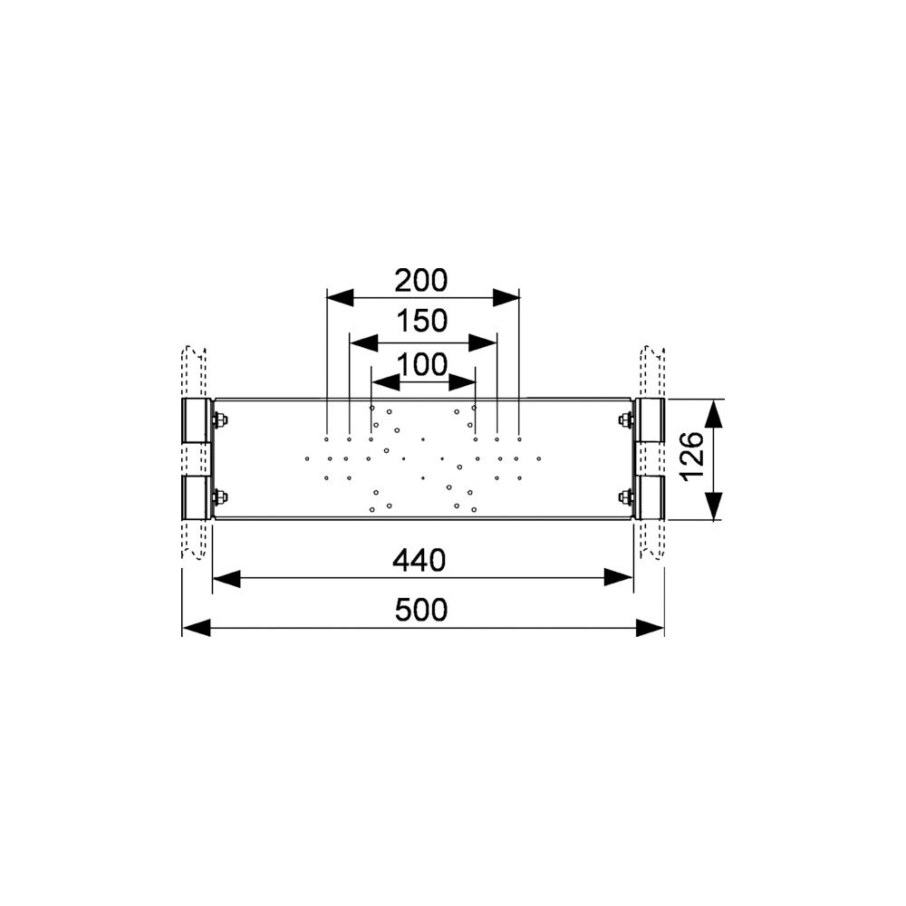 Монтажная пластина для сантехнической арматуры WB 90204, цена в Москве ...