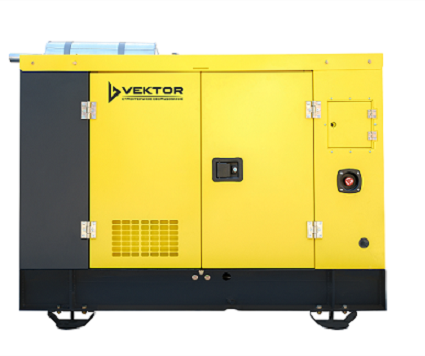 Дизельный генератор Vektor AD-50Y-T400 в кожухе